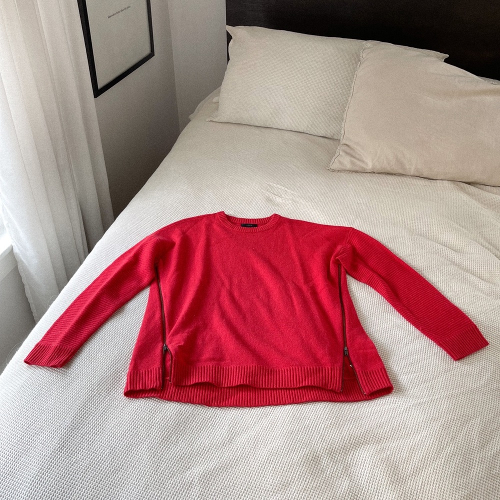 J. Crew Red Sweater
